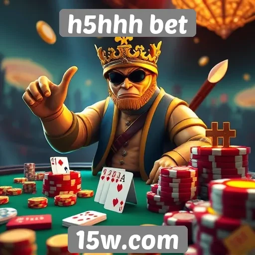 h5hhh bet oferece ampla variedade de jogos de cassino